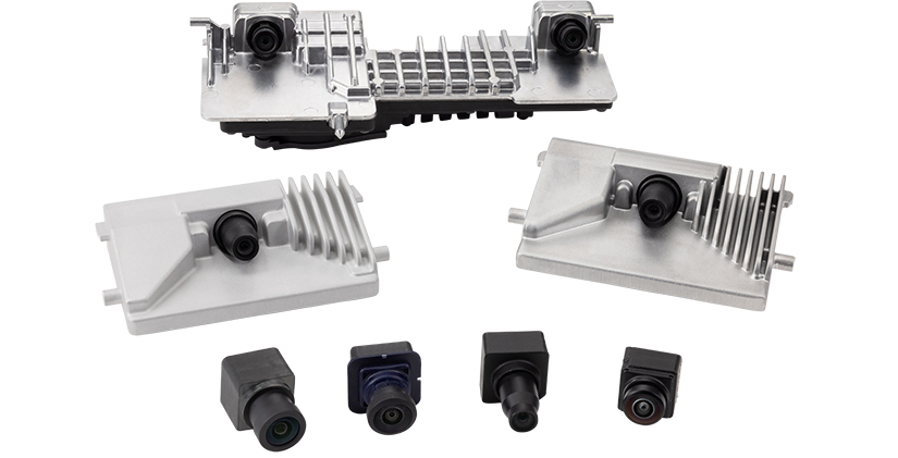 Various cameras for vehicles
